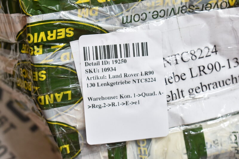 Land Rover LR90 130 Lenkgetriebe NTC8224 Bild 5