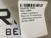 Land Rover Discovery II Verkleidung Abdeckung Lautsprecher Rechts A30939 Bild 8