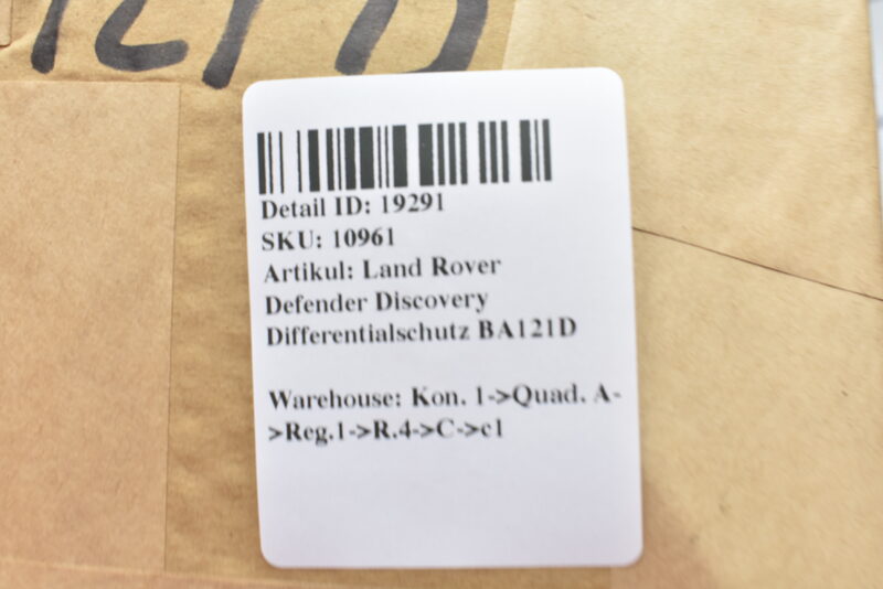 Land Rover Defender Discovery Differentialschutz BA121D Bild 4