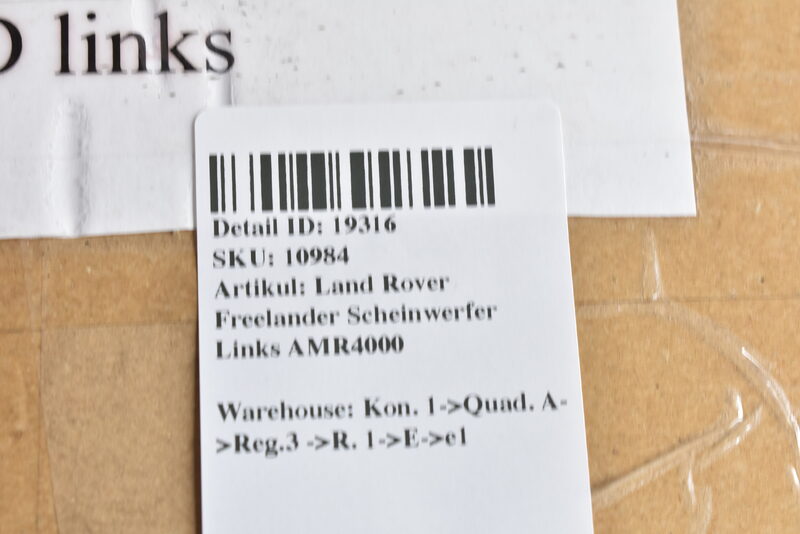 Land Rover Freelander 1 L314 Scheinwerfer Halogen Links AMR4000 Bild 4
