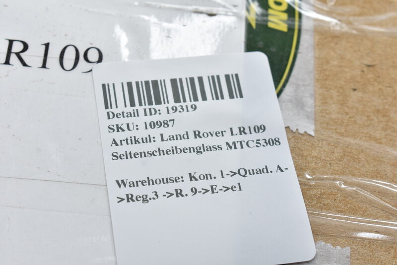 Land Rover LR109 Seitenscheibenglass MTC5308 Bild 3