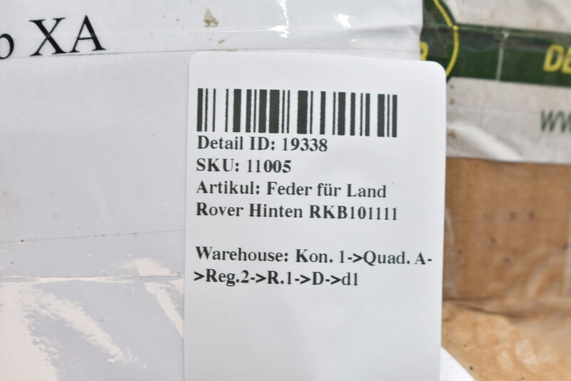 Feder für Land Rover Hinten RKB101111 Bild 4