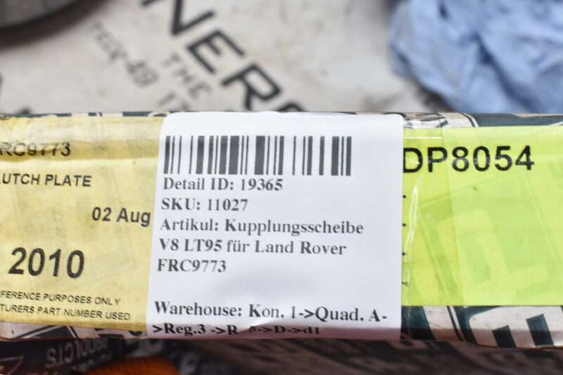 Kupplungsscheibe V8 LT95 für Land Rover FRC9773 Bild 3