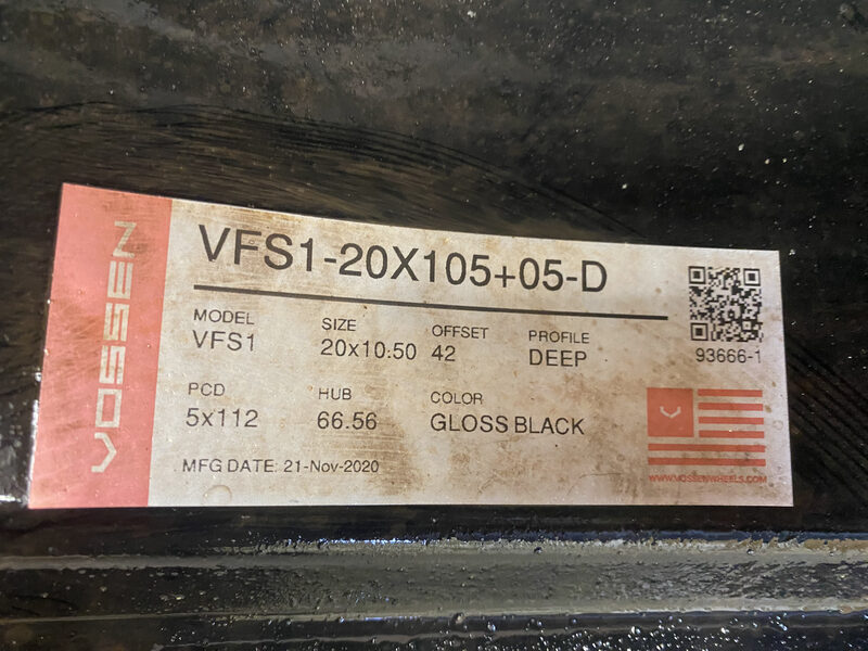 20 Zoll 1 Stück Alufelge Felge Vossen VFS-1 für Mercedes E Klasse W212 Bild 9