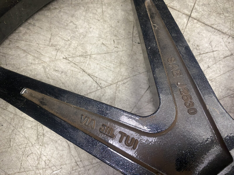 1 Stück Alufelge Felge 22 Zoll V99-2210.5 SAE J2530 für Mercedes S Klasse W221 Bild 8