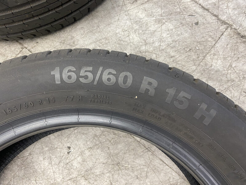 Sommerreifen Continental ContiEco Contact 165 60 R15 DOT 2221 Profile 7 mm Bild 5