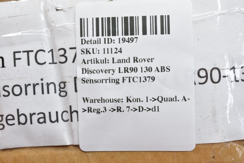 Land Rover Discovery LR90 130 ABS Sensorring FTC1379 Bild 3