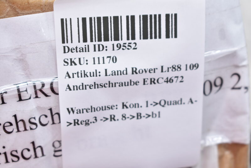 Land Rover Lr88 109 Andrehschraube  ERC4672 Bild 4