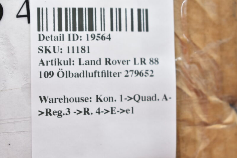 Land Rover LR 88 109 Ölbadluftfilter 279652 Bild 4