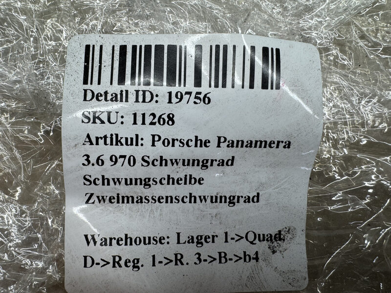 Porsche Panamera 3.6 970 Schwungrad Schwungscheibe Zweimassenschwungrad Bild 5