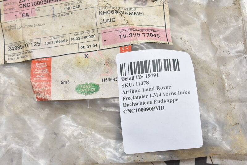 Land Rover Freelander L314 vorne links Dachschiene Endkappe CNC100090PMD Bild 4