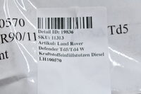 Land Rover Defender Td5/Td4 W Kraftstoffeinfüllstutzen Diesel LH100570 Bild 5