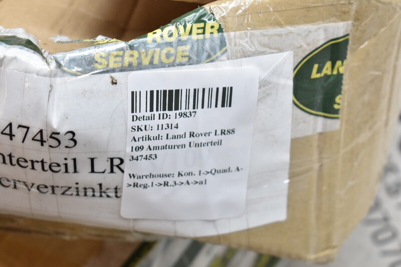 Land Rover LR88 109 Amaturen Unterteil  347453 Bild 4