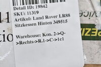 Land Rover LR88 Sitzkessen Hinten 349515 Bild 4