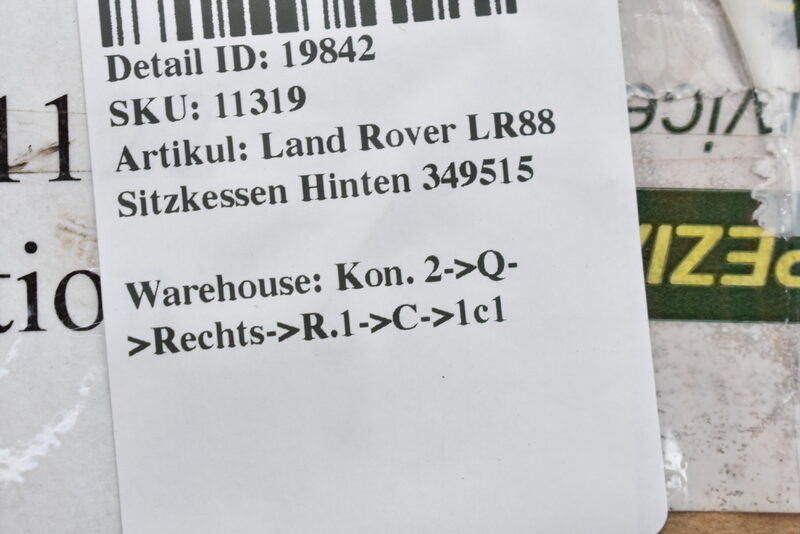 Land Rover LR88 Sitzkessen Hinten 349515 Bild 4
