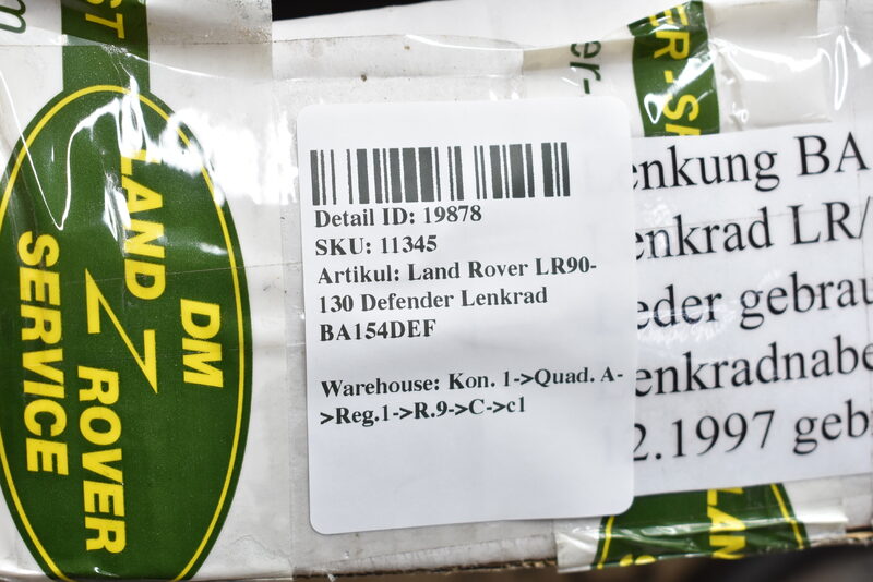 Land Rover LR90-130 Defender Lenkrad BA154DEF Bild 4