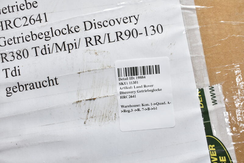 Land Rover Discovery Getriebeglocke HRC2641 Bild 4