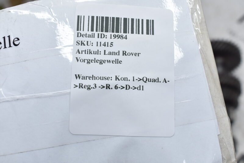 Land Rover Defender Getriebe Vorgelegewelle  FRC9761 Bild 4