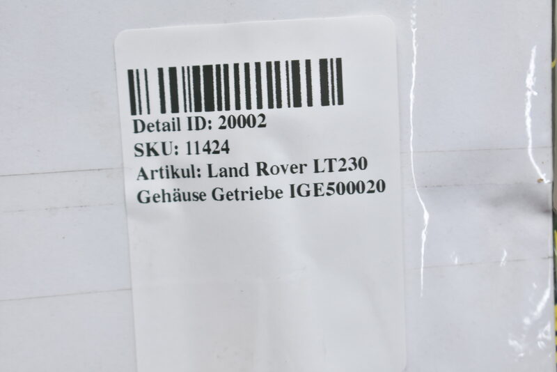 Land Rover LT230 Gehäuse Getriebe  IGE500020 Bild 5