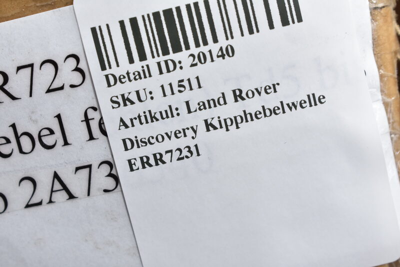 Land Rover Discovery Kipphebelwelle ERR7231 Bild 3