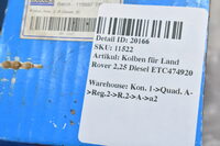 Kolben für Land Rover 2,25 Diesel ETC474920 Bild 4