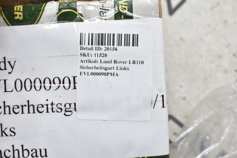 Land Rover LR110 Sicherheitsgurt Links EVL000090PMA Bild 4