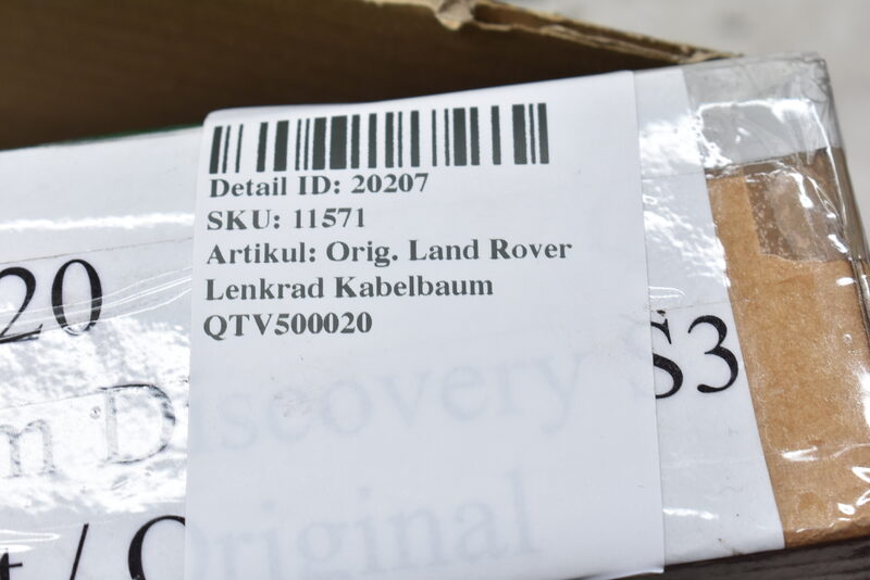 Orig. Land Rover Lenkrad Kabelbaum QTV500020 Bild 5