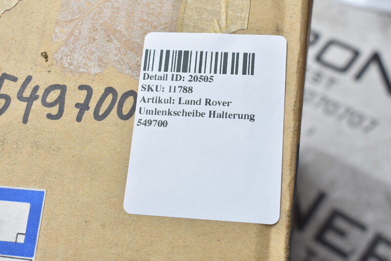 Land Rover Umlenkscheibe Halterung 549700 Bild 5