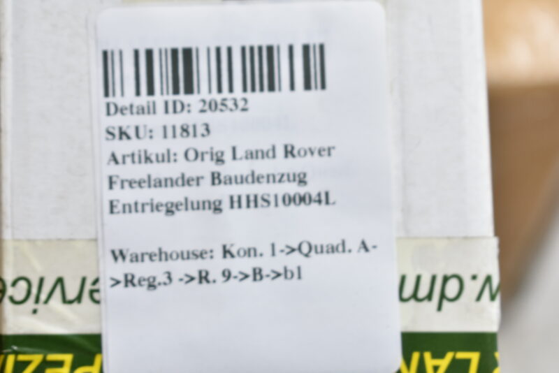 Orig Land Rover Freelander Baudenzug Entriegelung HHS10004L Bild 6