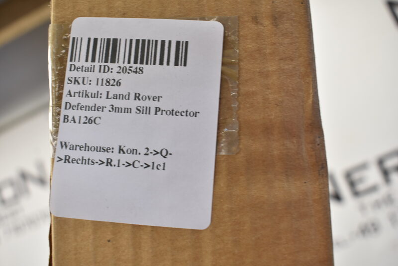 Land Rover Defender Trittbrett 3mm Sill Protector BA126C Bild 4