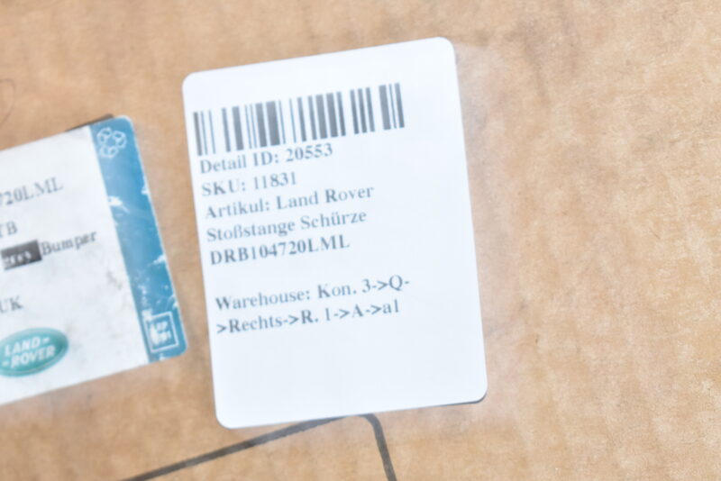 Land Rover Stoßstange Schürze DRB104720LML Bild 7
