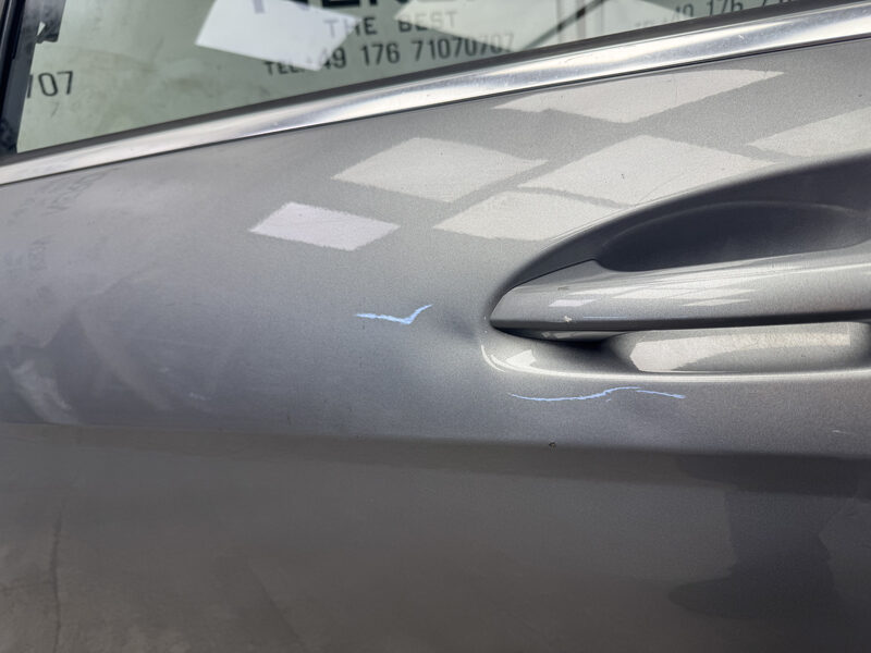 Mercedes C Klasse W204 Limo/Kombi Tür Vorne Links 792 Palladium Silber Bild 4