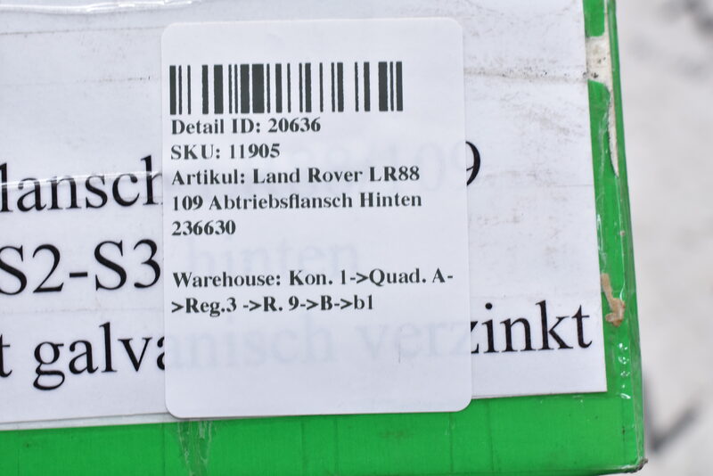 Land Rover LR88 109 Abtriebsflansch Hinten 236630 Bild 5