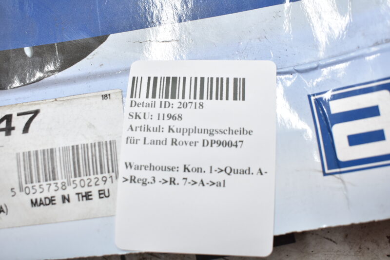 Kupplungsscheibe für Land Rover DP90047 Bild 3