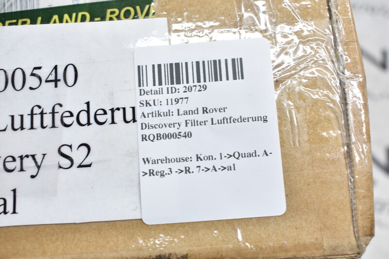 Land Rover Discovery Filter Luftfederung RQB000540 Bild 5