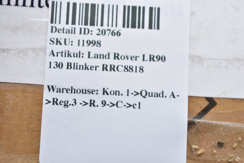 Land Rover LR90 130 Blinker RRC8818 Bild 5