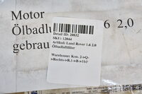 Land Rover 1.6 2.0 Ölbadluftfilter Bild 4