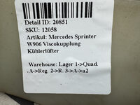 Mercedes Sprinter  W906 Viscokupplung Viskokupplung  Kühlerlüfter Bild 4
