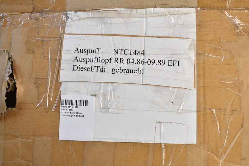 Land Rover Auspufftopf NTC1484 Bild 5