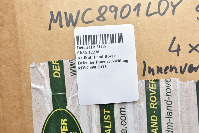 Land Rover Defender Innenverkleidung MWC8901LOY Bild 5
