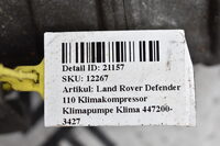 Land Rover Defender 110 Klimakompressor Klimapumpe Klima 447200-3427 Bild 7