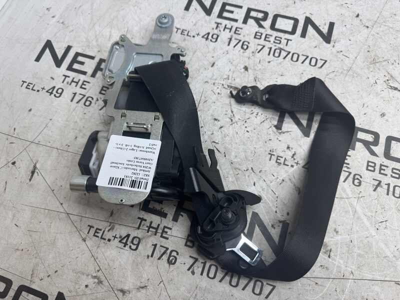 Mercedes C Klasse W204 Sicherheits Anschnall Gurt Vorne Links A2048607385 Bild 2