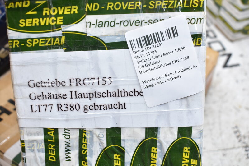 Land Rover LR90 130 Gehäuse Hauptschalthebel FRC7155 Bild 6