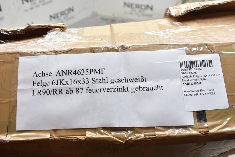 Felge 6JKx16x33 für Land Rover LR90 ANR4635PMF Bild 5
