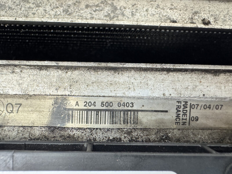 Mercedes C 200 220 CDI W204 bis 2009 Kühler Paket Wasser Öl Klima Lüfter Bild 6