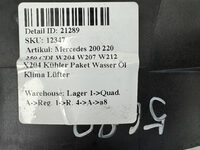 Mercedes C 200 220 CDI W204 bis 2009 Kühler Paket Wasser Öl Klima Lüfter Bild 7