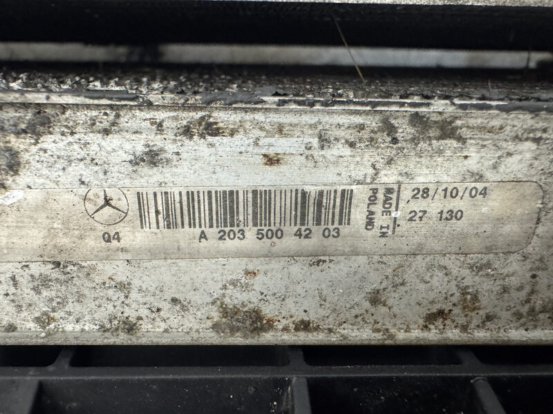 Mercedes SLK 350 R171 Kühler Paket Wasser Öl Klima Lüfter Bild 6