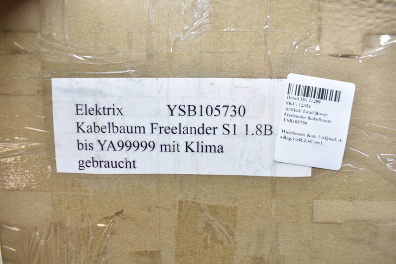 Land Rover Freelander Kabelbaum YSB105730 Bild 3