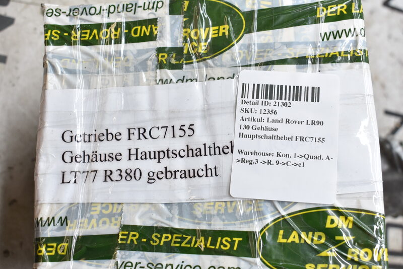 Land Rover LR90 130 Gehäuse Hauptschalthebel FRC7155 Bild 5