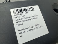 Mercedes Sprinter W906 Stoßstange Schürze Hinten Bild 6